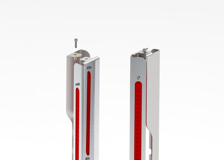 15" Backlit Air Cleaner Light Bar, Rear (Sold as a pair)