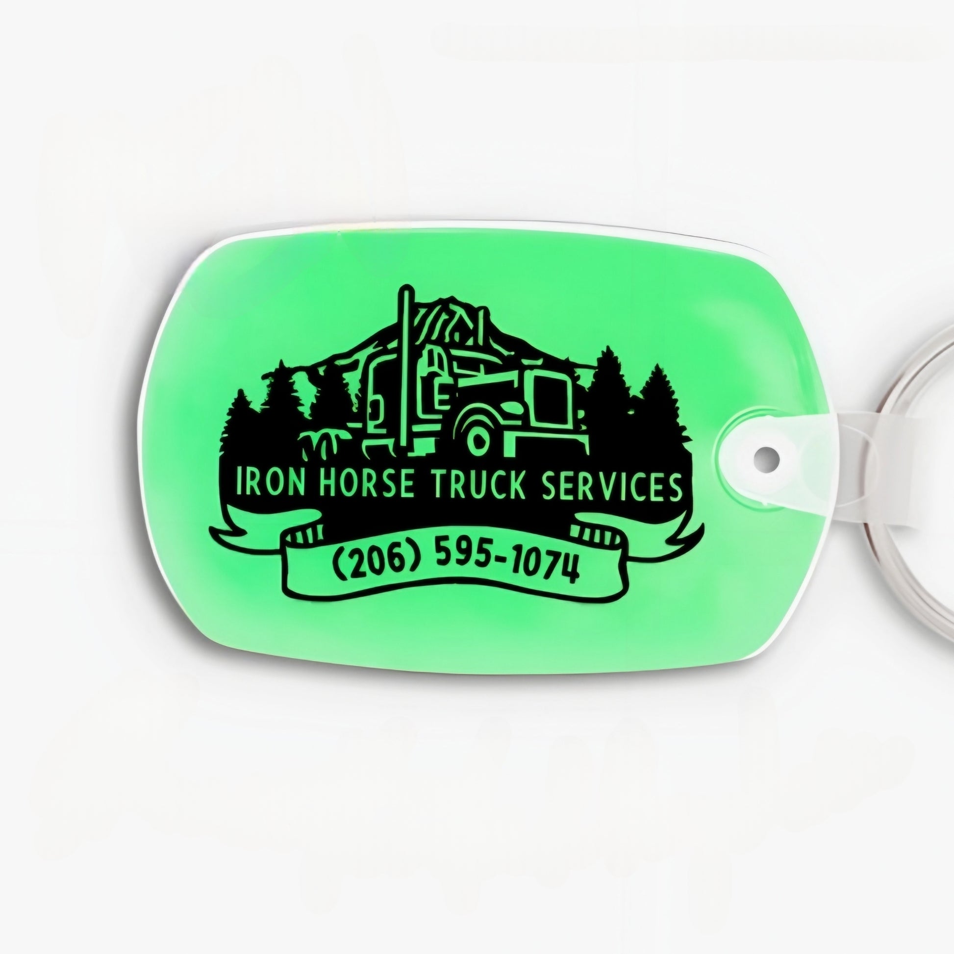 Glow in the Dark Keychain