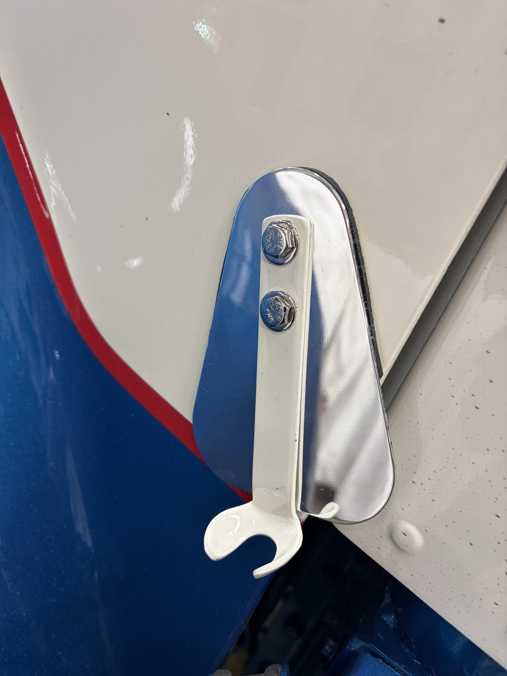 Kenworth W900A Hood Latch Guards-KWHLG1